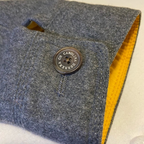 CH Carolina Herrera Gray Blazer/Jacket Sz.6 - Picture 7 of 8